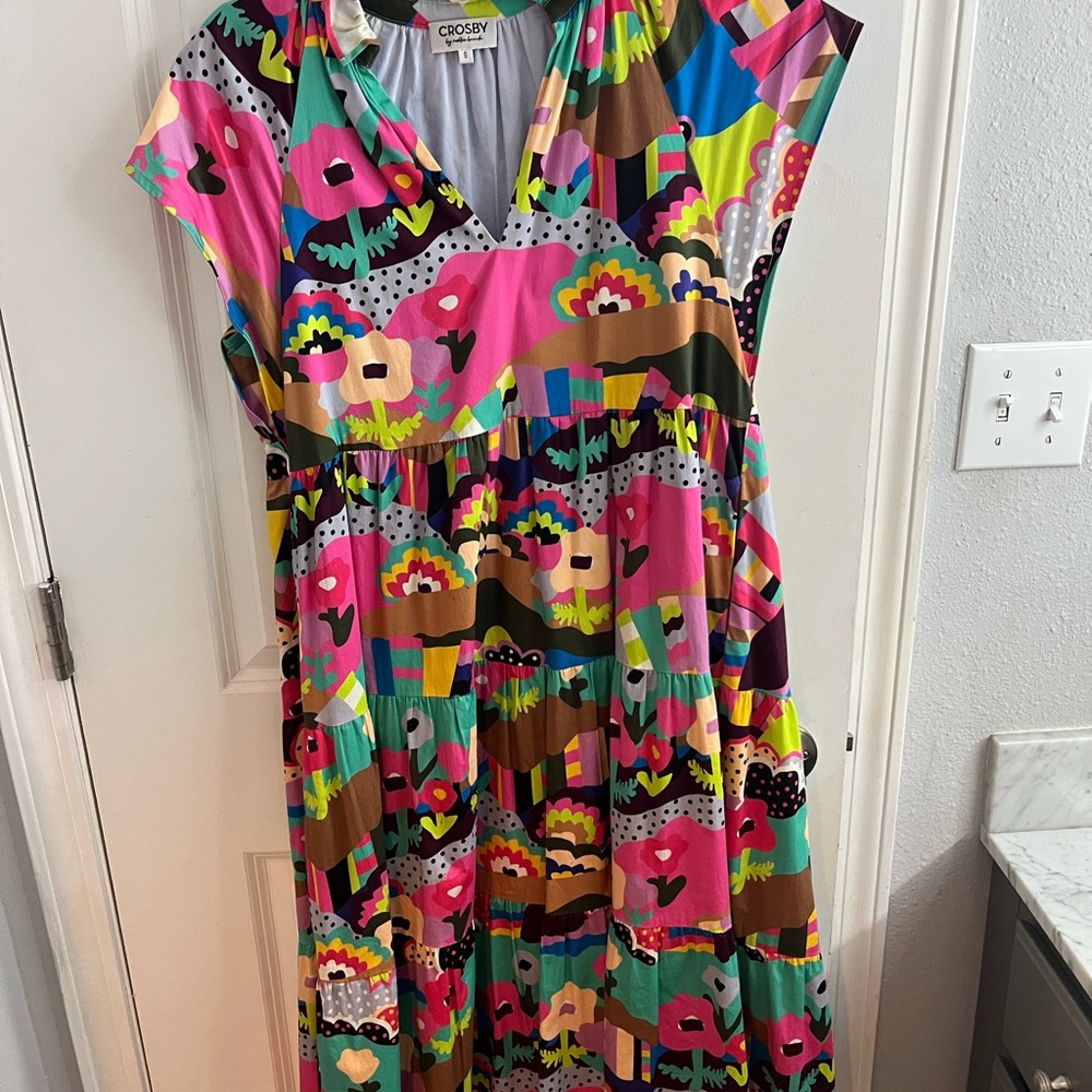 Colorful Crosby dress